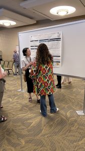 Congratulations, Amy, to an engaging poster presentation at the FASEB SRC on B-Vitamins and One-Carbon Metabolism!